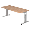 MEGA 19 S | 180x80 | Schreibtisch höhenverstellbar - buerostuhl24