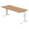 MEGA 19 W | 180x80 | Schreibtisch höhenverstellbar - buerostuhl24