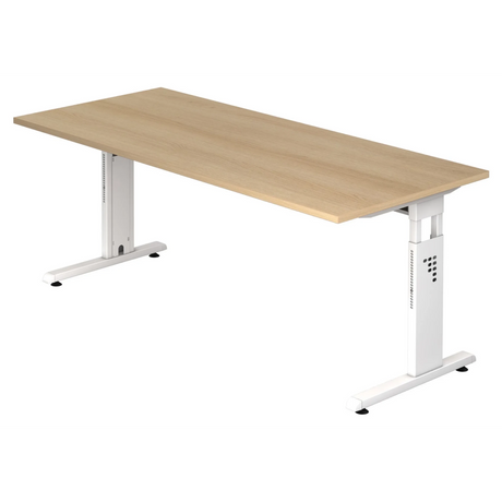 MEGA 19 W | 180x80 | Schreibtisch höhenverstellbar - buerostuhl24