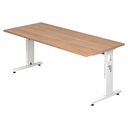 MEGA 19 W | 180x80 | Schreibtisch höhenverstellbar - buerostuhl24