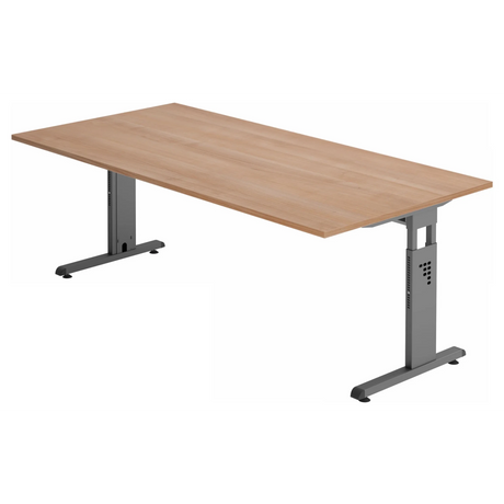 MEGA 2E G | 200x100 | Schreibtisch höhenverstellbar - buerostuhl24