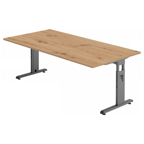 MEGA 2E G | 200x100 | Schreibtisch höhenverstellbar - buerostuhl24