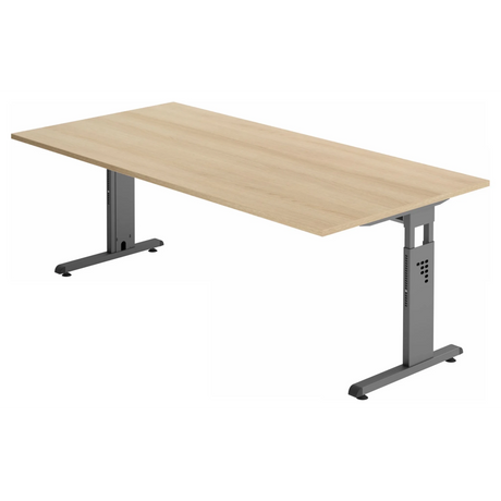 MEGA 2E G | 200x100 | Schreibtisch höhenverstellbar - buerostuhl24