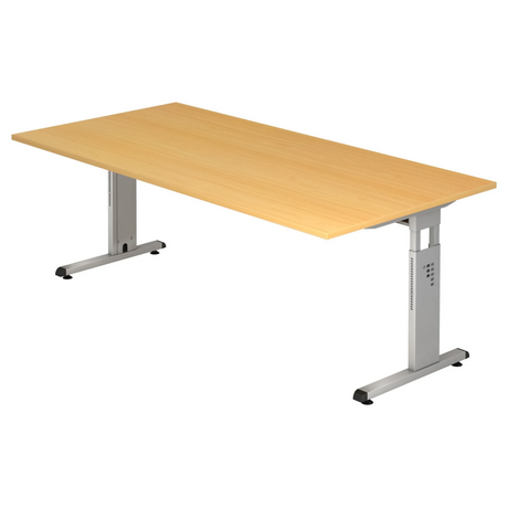 MEGA 2E S | 200x100 | Schreibtisch höhenverstellbar - buerostuhl24