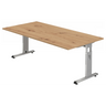 MEGA 2E S | 200x100 | Schreibtisch höhenverstellbar - buerostuhl24