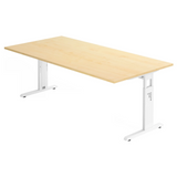 MEGA 2E W | 200x100 | Schreibtisch höhenverstellbar - buerostuhl24