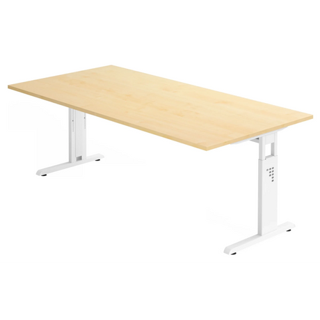 MEGA 2E W | 200x100 | Schreibtisch höhenverstellbar - buerostuhl24