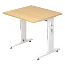MEGA 8 W | 80x80 | Schreibtisch höhenverstellbar - buerostuhl24