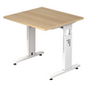 MEGA 8 W | 80x80 | Schreibtisch höhenverstellbar - buerostuhl24