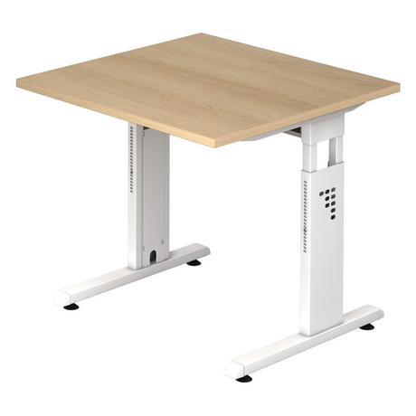 MEGA 8 W | 80x80 | Schreibtisch höhenverstellbar - buerostuhl24