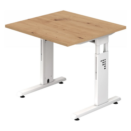 MEGA 8 W | 80x80 | Schreibtisch höhenverstellbar - buerostuhl24