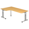 MEGA 82 S | 200x120 | Schreibtisch höhenverstellbar - buerostuhl24