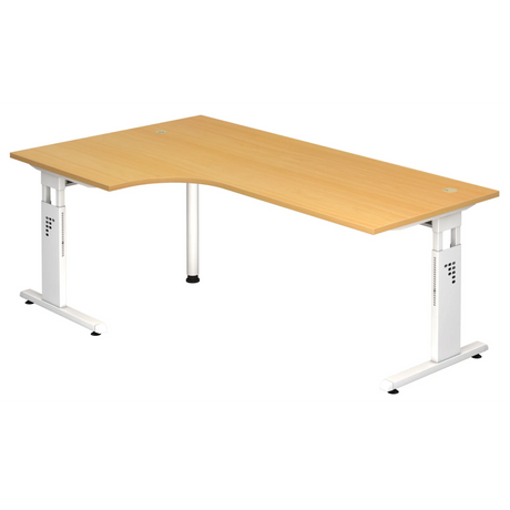 MEGA 82 W | 200x120 | Schreibtisch höhenverstellbar - buerostuhl24