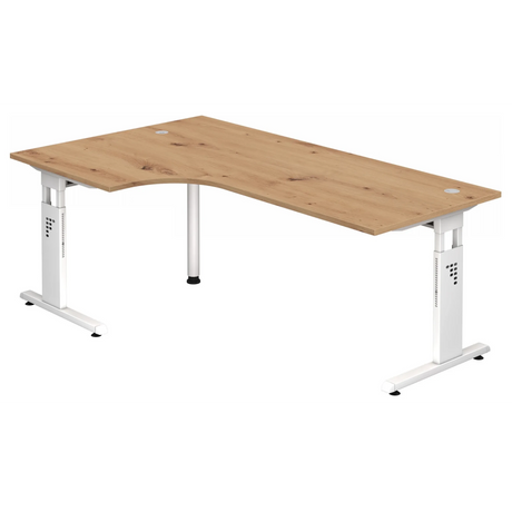 MEGA 82 W | 200x120 | Schreibtisch höhenverstellbar - buerostuhl24