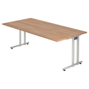 NANO 2E S | 200x100 | Schreibtisch - buerostuhl24