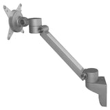 Supporto per schermo argentato ORGPF con braccio articolato flessibile di hjh OFFICE PRO
