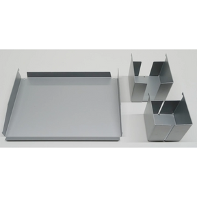 ORGSET | ORGA-Utensilienset | Silber - Zubehör - buerostuhl24