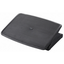 Poggiapiedi PIEDINO STRIPE color antracite con superficie rigata di hjh OFFICE