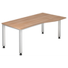 QUEO 18 S | 180x100 | Schreibtisch höhenverstellbar - buerostuhl24