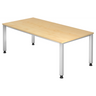 QUEO 2E S | 200x100 | Schreibtisch höhenverstellbar - buerostuhl24