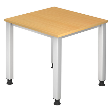 QUEO 8 S | 80x80 | Schreibtisch höhenverstellbar - buerostuhl24