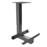 Supporto PC universale RCPU in colore grigio grafite con stabile forma a L di hjh OFFICE PRO