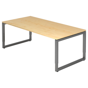REGO 2E G | 200x100 | Schreibtisch höhenverstellbar - buerostuhl24