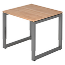 REGO 8 G | 80x80 | Schreibtisch höhenverstellbar - buerostuhl24