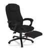 Poltrona Home Office RELAX CL190 nera con poggiapiedi integrato e braccioli di MyBuero