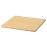 Piano del tavolo rettangolare SIGNA 6004 in legno d'acero chiaro con superficie liscia di hjh OFFICE PRO