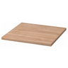 Piano del tavolo SIGNA 6004 in legno di noce chiaro con venatura naturale di hjh OFFICE PRO