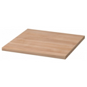 Piano del tavolo SIGNA 6004 in legno di noce chiaro con venatura naturale di hjh OFFICE PRO