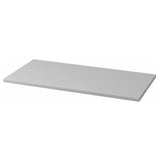 Piano del tavolo grigio SIGNA 6008 con superficie liscia di hjh OFFICE PRO