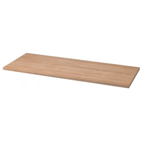 Piano del tavolo SIGNA 6010 in legno di noce chiaro con superficie liscia di hjh OFFICE PRO
