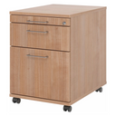 SIGNA AC20 | Rollcontainer mit Hängeregistratur | Holz - Rollcontainer - buerostuhl24