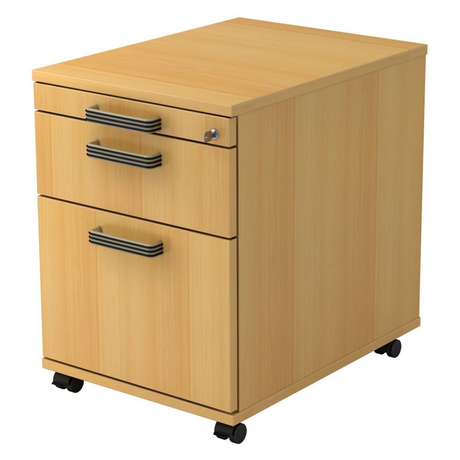 SIGNA AC20 | Rollcontainer mit Hängeregistratur | Holz - Rollcontainer - buerostuhl24