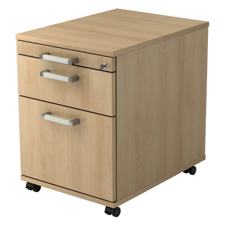 SIGNA AC20 | Rollcontainer mit Hängeregistratur | Holz - Rollcontainer - buerostuhl24
