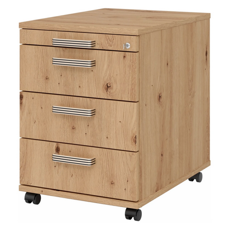 SIGNA AC30 | Rollcontainer mit 3 Schüben | Holz - Rollcontainer - buerostuhl24