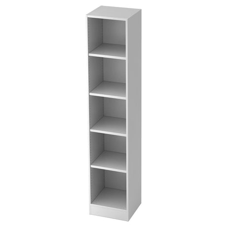 Scaffale bianco SIGNA B 6040 con quattro ripiani e una larghezza di 40 cm di hjh OFFICE PRO