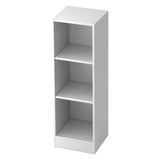 Scaffale grigio SIGNA B 6050 con tre ripiani aperti e una larghezza di 40 cm di hjh OFFICE PRO