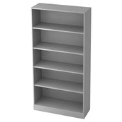 Scaffale grigio SIGNA B 6400 con cinque ripiani e design aperto di hjh OFFICE PRO