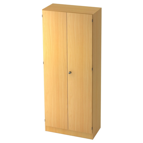 Mobile archivio SIGNA K 6100 SG effetto legno faggio con due ante e serratura di hjh OFFICE PRO
