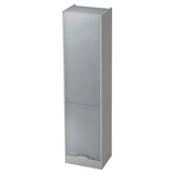 Mobile archivio in metallo grigio SIGNA R 50 con maniglia in cromo argento di hjh OFFICE PRO