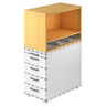 SIGNA SCA1 | Aufsatz-Regal zu SIGNA SC - Standcontainer - buerostuhl24