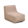 Divano Gonfiabile Sitzolo Air beige con piping bianco e maniglie laterali di hjh LIVING