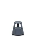 Sgabello TIO-M II grigio scuro con due gradini e base antiscivolo di hjh OFFICE