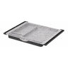 Organizer per cassetti in feltro grigio mélange UCF1 con bordo nero di hjh OFFICE PRO