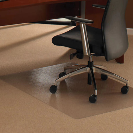 Tappetino trasparente ULTIMAT II in policarbonato per moquette di Floortex