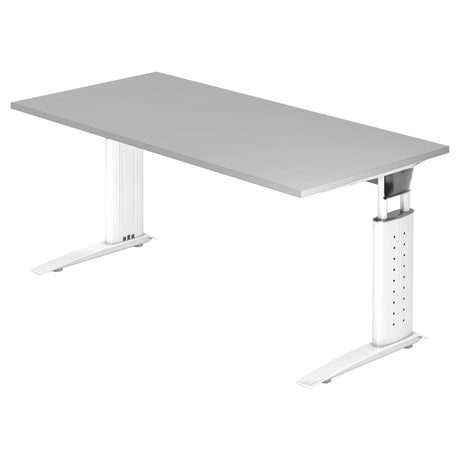UNDA 16 W | 160x80 | Schreibtisch höhenverstellbar - buerostuhl24