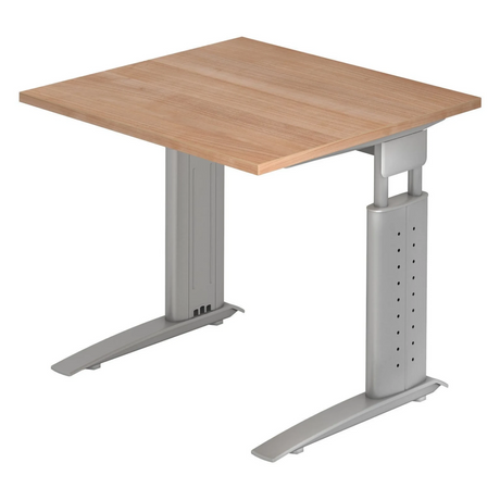 UNDA 8 S | 80x80 | Schreibtisch höhenverstellbar - buerostuhl24